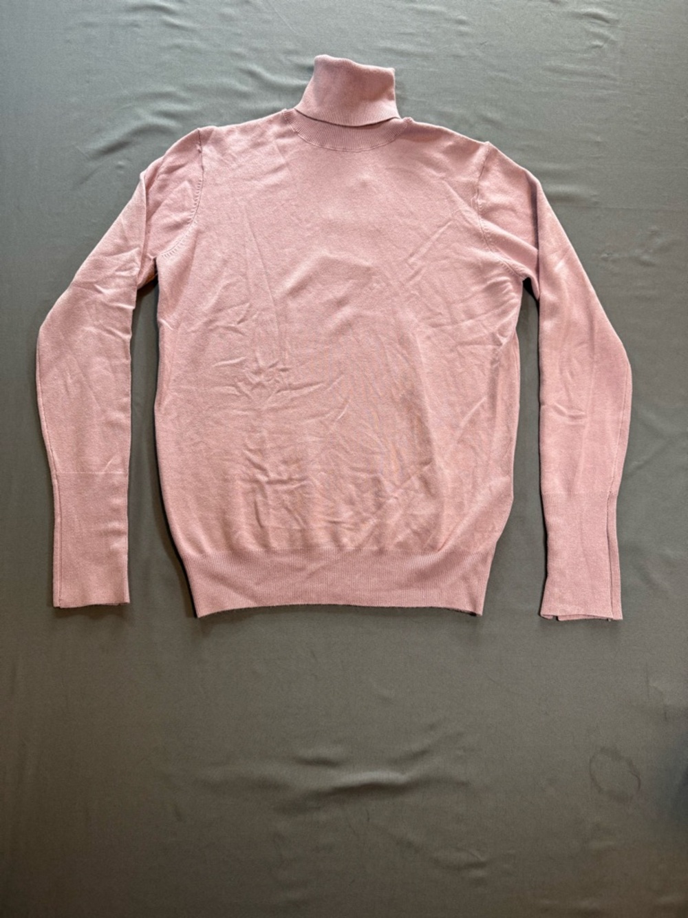 Zara Purple Turtleneck Sweater Lightweight Size M - Picture 2 of 7